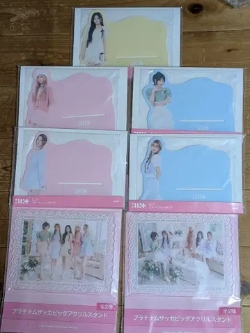 ILLIT 스마트폰 스탠드 전 5종 + 빅 아크릴 스탠드 전 2종