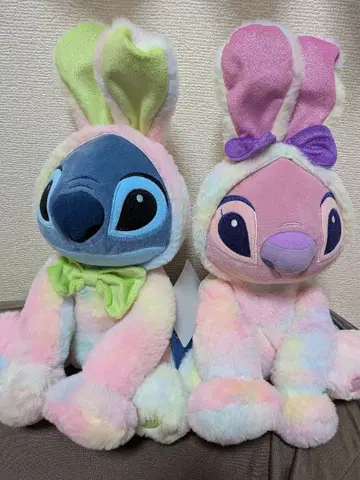 스티치 엔젤 2025 부활절 봉제 인형 세트