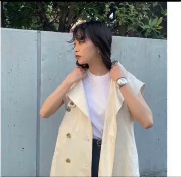 CLANE 2WAY 스퀘어 슬리브 트렌치 코트