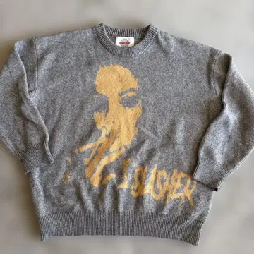 트레셔 그레이 크루넥 스웨터 XL