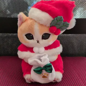 mofusand 선물 산타냥 봉제 인형 S