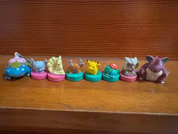 포켓몬 스탬프 소프트 비닐 피규어 8개 세트