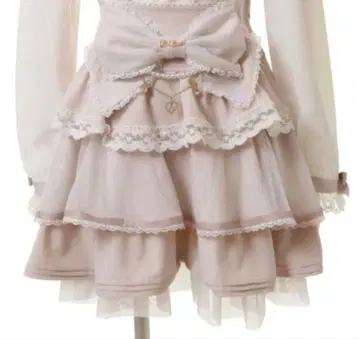 lizlisa 빅 리본 캉캉 스커트