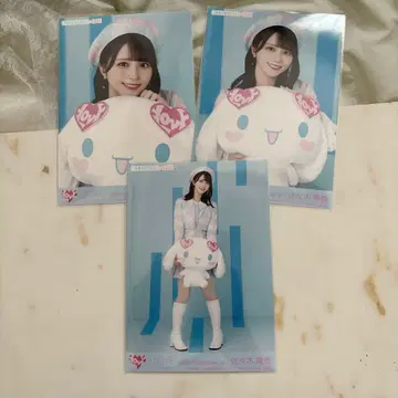 =LOVE 사사키 마이카 브로마이드 시나몬 롤 컴프