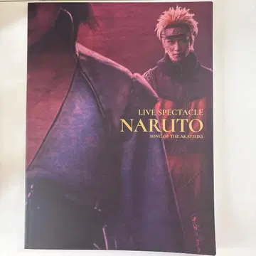 라이브 스펙터클 NARUTO 나루스테 아카츠키의 조사 팜플렛