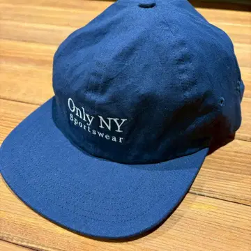 Only NY 온리 뉴욕 스트레이트 캡 네이비