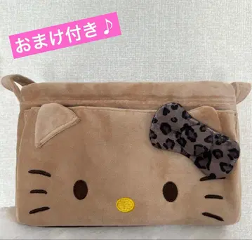 [ 새상품 ] 시마무라 키티 레오파드 무늬 보관 케이스