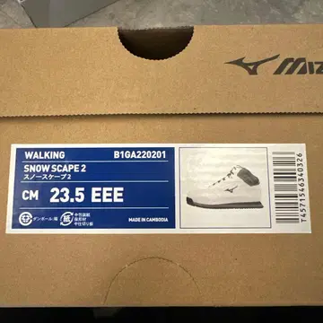Mizuno SNOW SCAPE 23.5cm EEE 스노우 부츠 스노트레