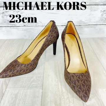 [새상품급] MICHAEL KORS 스틸레토 하이힐 시그니처