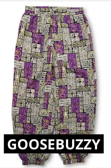 GooseBuzzy-TOTEM GRID PANTS