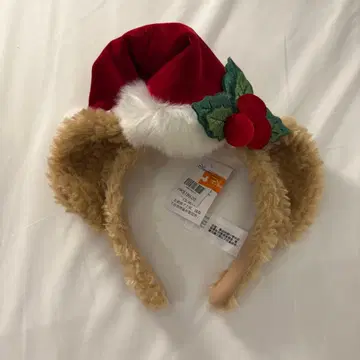 홍콩 디즈니 / 더피 머리띠 / 크리스마스