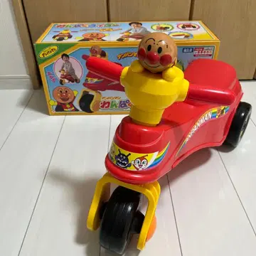 호빵맨 와쿠와쿠 라이더 삼륜차 빨간색