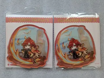 원신 아크릴 스탠드 마르비카 2점 테이바트전