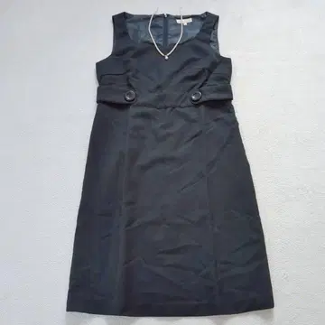 택 포함 새상품 로페피크닉 슬리브리스 원피스 고급 클래시컬 36