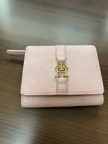 타미힐피거 TOMMY HILFIGER 핑크 지갑