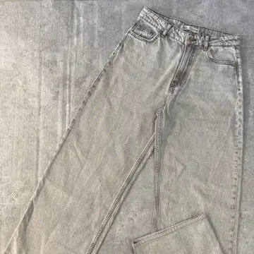 자라 ZARA 배기핏 데님 팬츠 [ USA/4 S 상당 ]