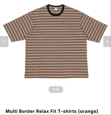 ovy Multi Border Relax Fit T-shirts