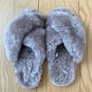 EMU Australia 퍼 샌들 그레이