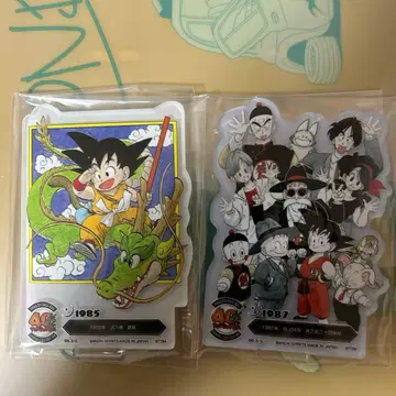 드래곤볼 제일복권 F상 아크릴 스탠드 2개 세트