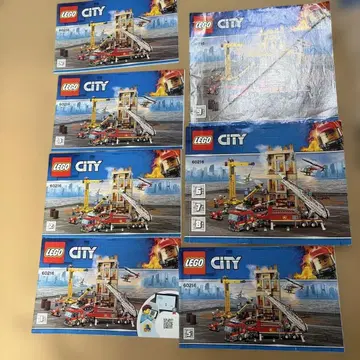 레고(LEGO) 시티 레고 시티 소방대 60216 블록 완구
