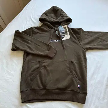 남녀 공용 OUTDOOR 후드 부착 후드티 M