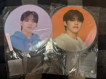 SEVENTEEN 에스크 부채 두 장