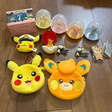 포켓몬 굿즈 파모 피카츄 키링 미니 파우치 묶음 판매