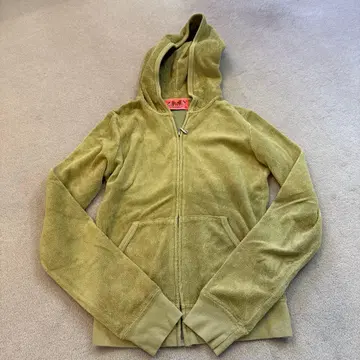 JIUCYCOUTURE 후드티 상하의 셋업 올리브 그린