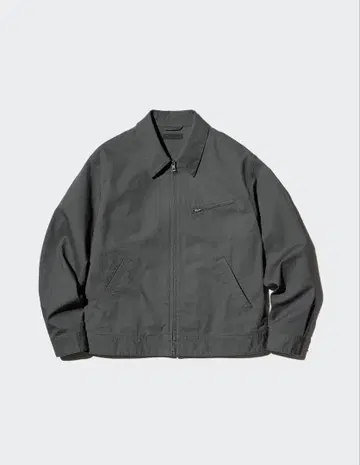 유니클로 집업 블루종 UNIQLO