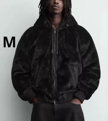 ZARA 자라 리버서블 인조 모피 봄버 자켓 새상품, 미사용