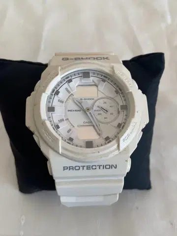 G-SHOCK 5255 화이트 손목시계 카시오