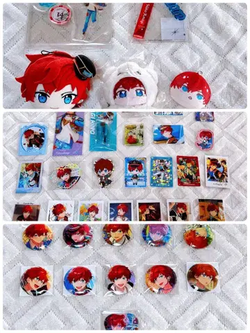 앙스타 아마기 히이로 이츠누이 캔뱃지 파샤츠 묶음 판매