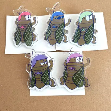 오소마츠 6쌍둥이 페스마츠상 아크릴 배지 6쌍둥이 세미ver. 5종 세트