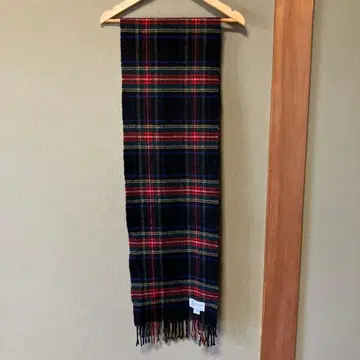 존스턴스 스톨 머플러 26 180 블랙 스튜어트