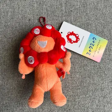 미야쿠미야쿠 최애 컬러 키볼 체인 레드