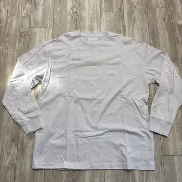 CRONOS 크로노스 화이트 긴팔 티셔츠 XL
