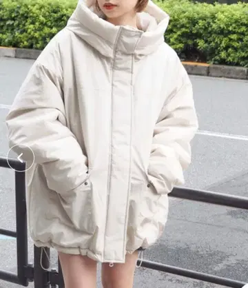 tiptop 충전솜 몬스터 후드 블루종