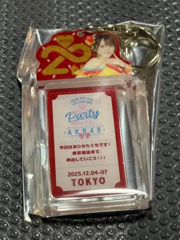 AKB48 타구치 마나카 20주년 투어 일본 무도관 아크릴 키링