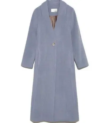 릴리 브라운 lily brown 라이트 블루 롱 코트 사이즈 1