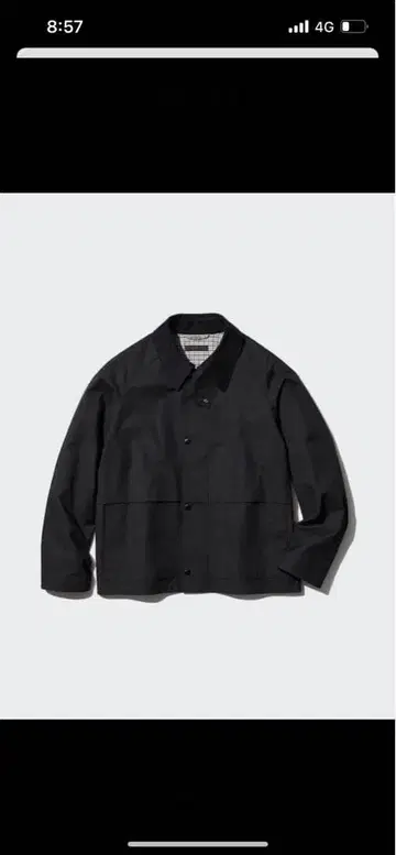 UNIQLO 유틸리티 숏 블루종