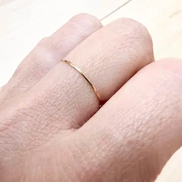 K14 초슬림 골드링 반지 얇은 금