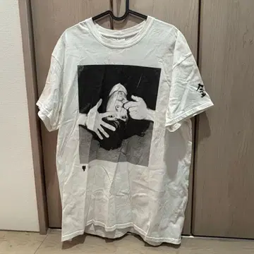 이쵸 BOYZ 밴딩 티셔츠 L 사이즈 화이트