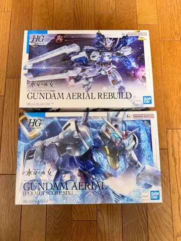 HG 건담 에어리얼 리빌드 & 퍼펙트 스코어 아식스