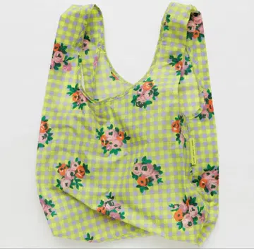 BAGGU x 로라 애슐리 플라워 체크 standard