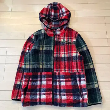 12.5 ATMOS 아토모스 보아 자켓 체크 L