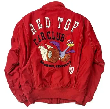 리얼 맥코이 맥코이 스포츠 탱커 자켓 레드 S