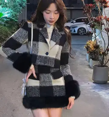 셋업 블랙 겨울 복슬복슬