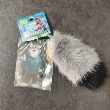 주토피아 주토피아2 파우버드 꼬리 키링