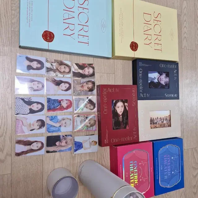 아이즈원 응원봉 포카 굿즈 일괄