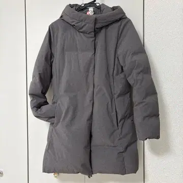 UNIQLO / 그레이 / 심리스 / 다운 자켓 M